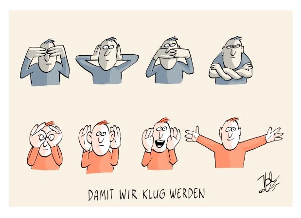 damit wir klug werden