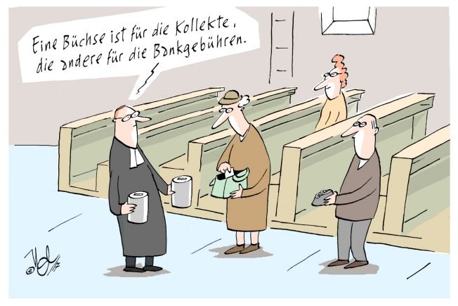 bankgebühren kollekte