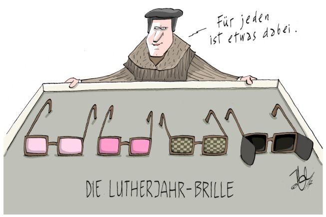 kirche die lutherjahrbrille