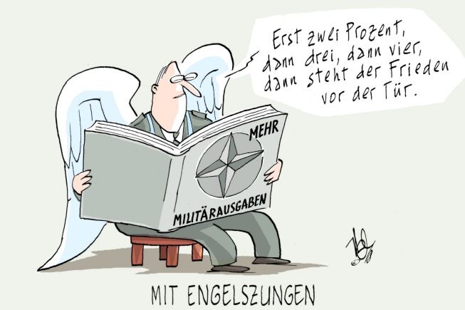 mehr militärsausgaben