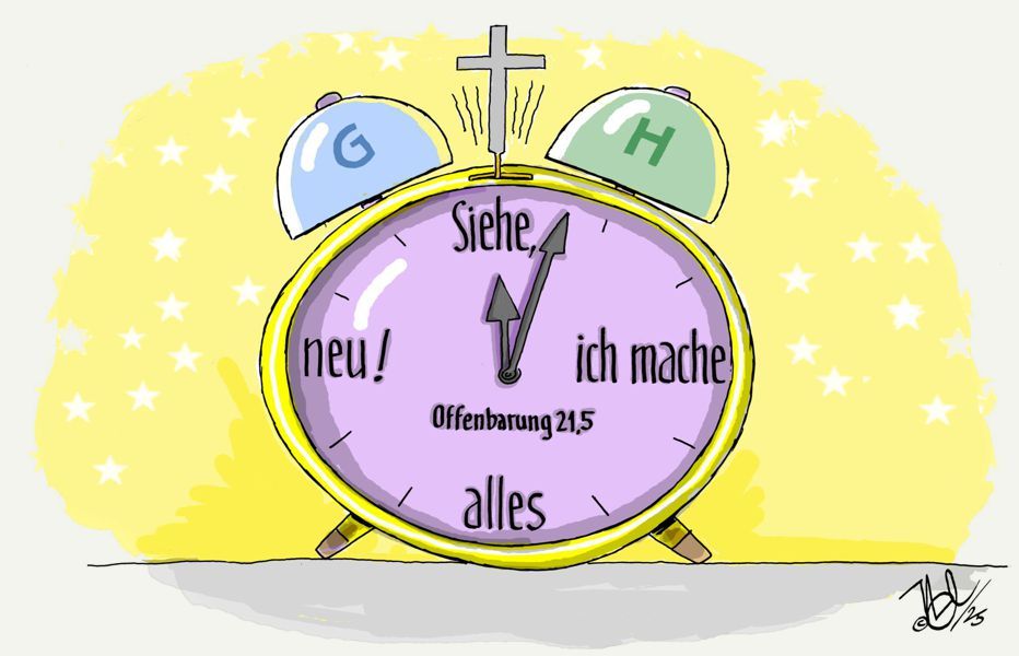 siehe ich mache alles neu wecker